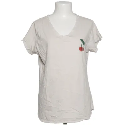 T-shirt (Weiß) von Miss Stephy Baumwolle, Elasthan