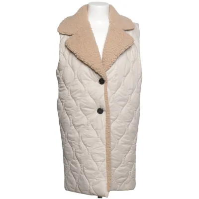 Outer vest (Beige, White) from New Collection Polyamide, Polyester
