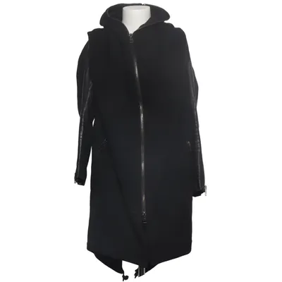 Jas (Ryn Parka) van Allsaints Katoen, Leer, Polyamide, Polyester, Viscose, Wol