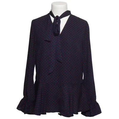 Strikblouse (Blauw, Rood) van Lauren Ralph Lauren Polyester