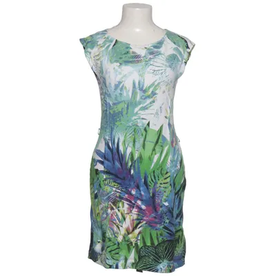 Jurk (Wit, Groen, Blauw) van Passport Katoen, Polyester