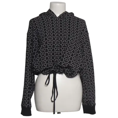 Hoodie (Black, White) from Calvin Klein Sleepwear Cotton, Polyester