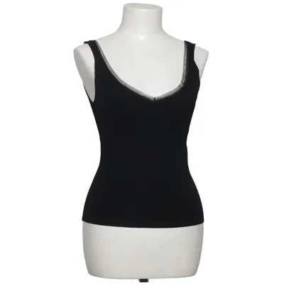 Tank Top (Black) from Mulaya Nylon, Viscose