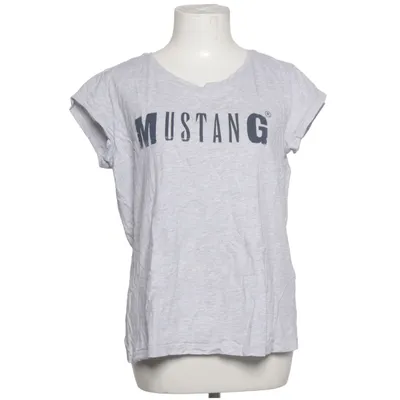T-shirt (Logo Tee) från Mustang True Denim Bomull, Viskos