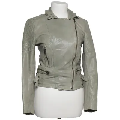 Biker jacket (Gray) from Muubaa Cotton, Polyester