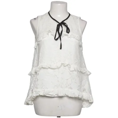 Top (Wit, Zwart) van Lucy Wang Katoen, Polyamide, Polyester