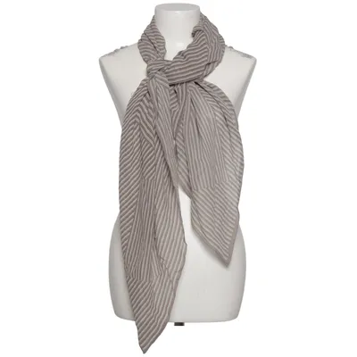 Shawl (Gray, White) from Armani Collezioni