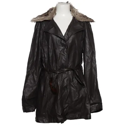 Frakke (Brun) fra Infinity Woman Polyester, Polyurethan, Viscose