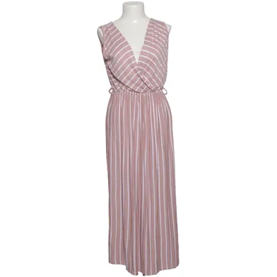 Maxi dress (Pink, White) from Zauberstern Elastane, Viscose