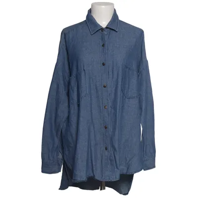 Chemise en jean (Bleu) de Zanzea Collection Coton, Polyester