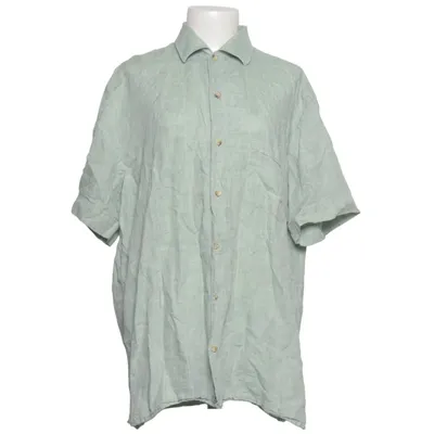 Short sleeve shirt (Green) from Bruno Linen