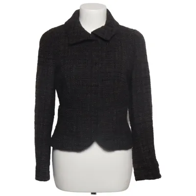 Blazer (Brown, Black) from St Emile Cotton, Polybutylene, Viscose