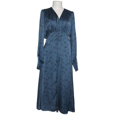 Långklänning (Blå) från Bruuns Bazaar Polyester, Viskos