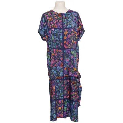 Kjole (Blå, Flerfarvet) fra Shelana Polyester