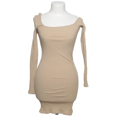 Robe (Beige) de Selma Omari x Na-KD Coton, Élasthane
