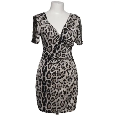 Kleid (Beige, Schwarz) von Memory & Co Baumwolle, Elasthan