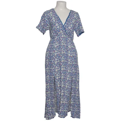 Slå-om-kjole (Blå, Hvid, Pink) fra Goa Metallfiber, Viscose