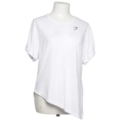 T-shirt (White) from Gymshark Recycled polyester, Viscose