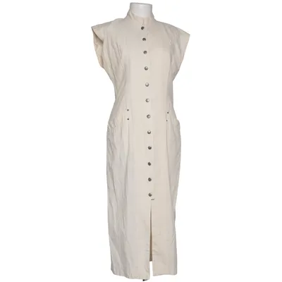 Shirt dress (Beige) from Vivien Caron Cotton