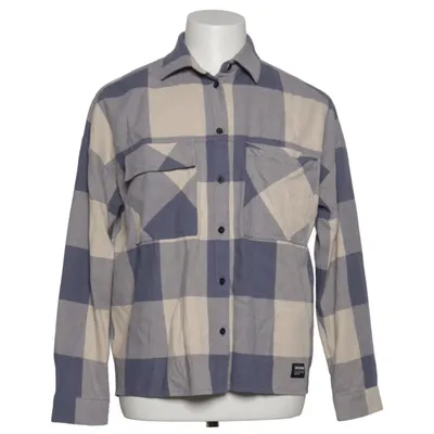 Flanellskjorta (Blå, Beige, Grå) från Dr. Denim