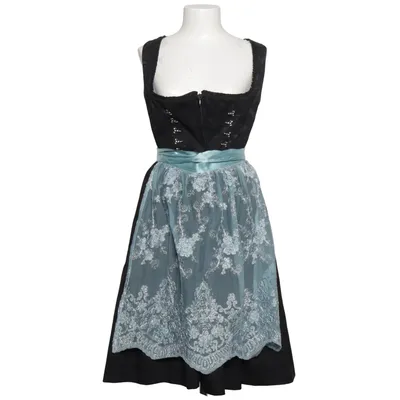 Dirndl (Sort, Blå) fra Moser Bomuld, Elastan, Polyester, Viscose