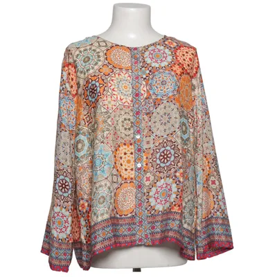 Bluse (Flerfarvet) fra Natura Polyester, Silke