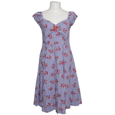 Klänning (Blå, Vit, Röd) från Tiki Bomull