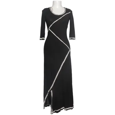 Dress (Black, White) from Peruvian Connection Elastane, Viscose