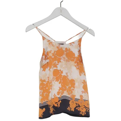 Tank Top (Orange, White, Black) from The Limited Polyester