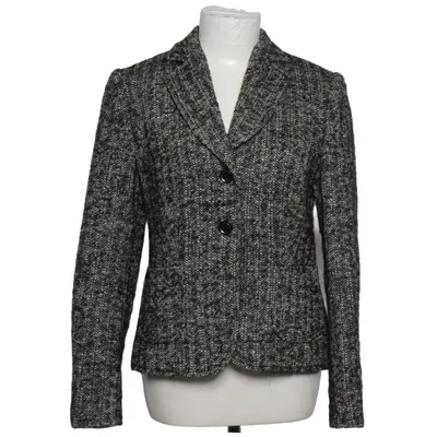 Kavaj (Grå) från Hucke Alpackaull, Mohair, Polyamid