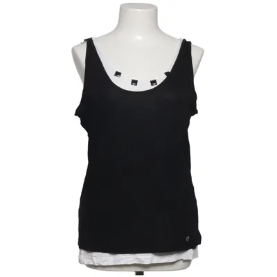 Tanktop (Zwart, Wit) van Lisa Tossa Viscose
