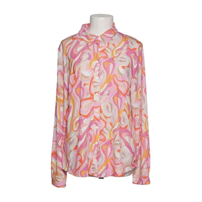 Blouse (Roze, Oranje, Meerkleurig) van Angelle Milan Elastaan, Polyester, Viscose