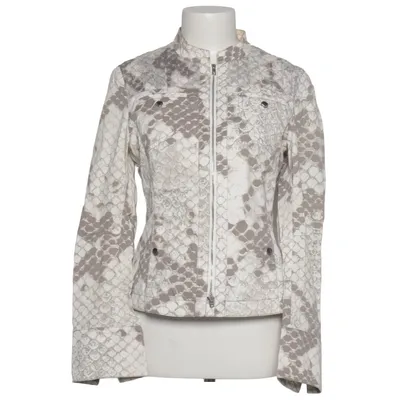 Jacket (White, Gray) from Marc Cain