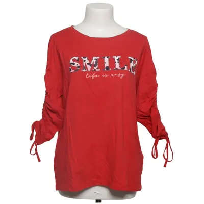T-shirt à manches longues (Rouge, Noir, Rose) de Street One Coton