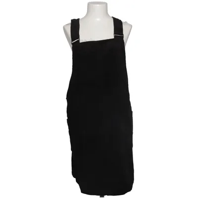 Dungaree dress (Black) from New Look Curves Cotton