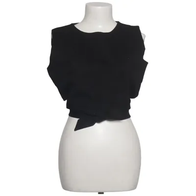 Crop top (Sort) fra Chicwish Bomuld