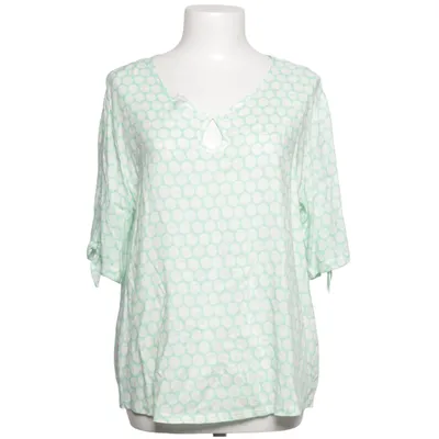 Blouse (Vert, Blanc) de Gabriella K. Viscose