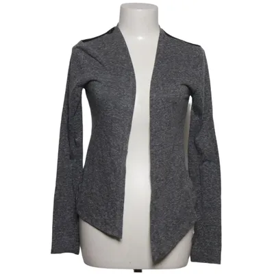 Strickjacke (Grau, Schwarz) von One Step Up Baumwolle, Polyester, Viskose