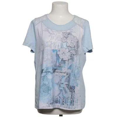 T-shirt (Bleu, Blanc) de Birkhahn Mode