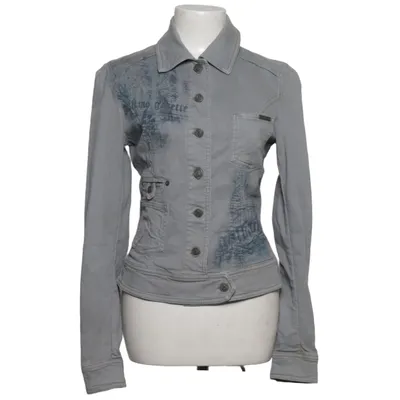 Veste en jean (Gris) de John Galliano Coton, Élasthane