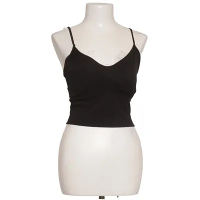 Crop top (Sort) fra Gondola Blu Elastan, Polyester