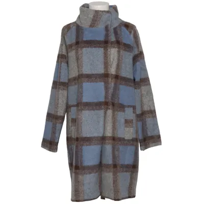 Coat (Blue, Gray, Brown) from Paul Costelloe Acrylic, Polyester, Wool
