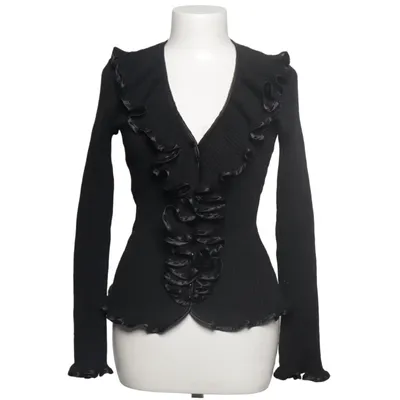 Cardigan (Noir) de Casall Acrylique, Laine
