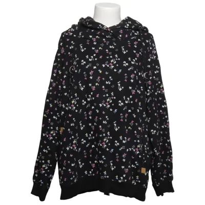 Hoodie (Black, Multicolored) from Gina Cotton, Polyester