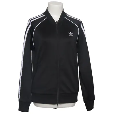Træningsjakke (Sort) fra Adidas Bomuld, Elastan, Genanvendt polyester