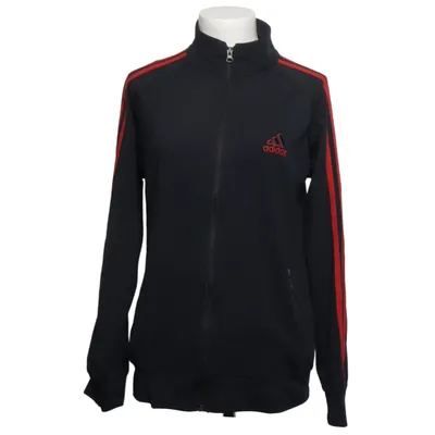 Träningsjacka (Svart, Röd) från Adidas Elastan, Polyester
