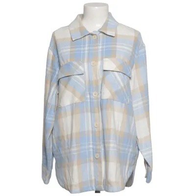 Överskjorta (Blå, Beige, Vit) från Oyanda Akryl, Polyester