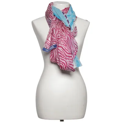 Scarf (Pink, Blue, White) from Plomo o Plata
