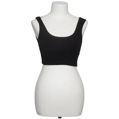 Crop top (Svart) från Weekday Bomull, Elastan