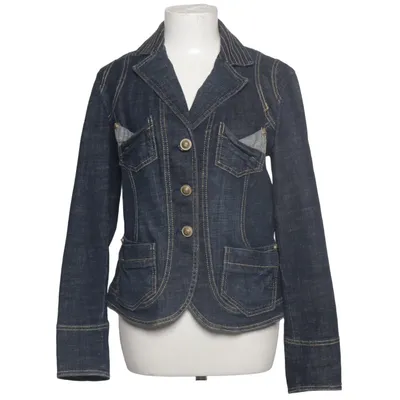Denim jacket (Blue) from Biba Cotton, Elastane